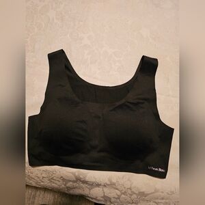 La Vie En Rose Black Seamless Bra